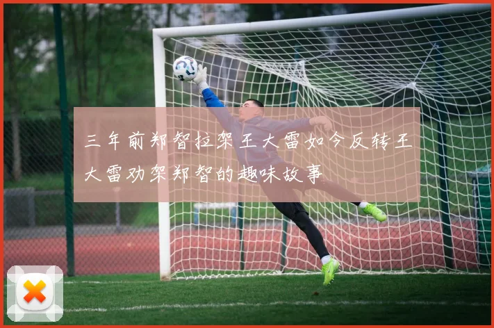 三年前郑智拉架王大雷如今反转王大雷劝架郑智的趣味故事